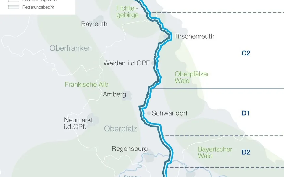 Konverterbereich ISAR, SuedOstLink